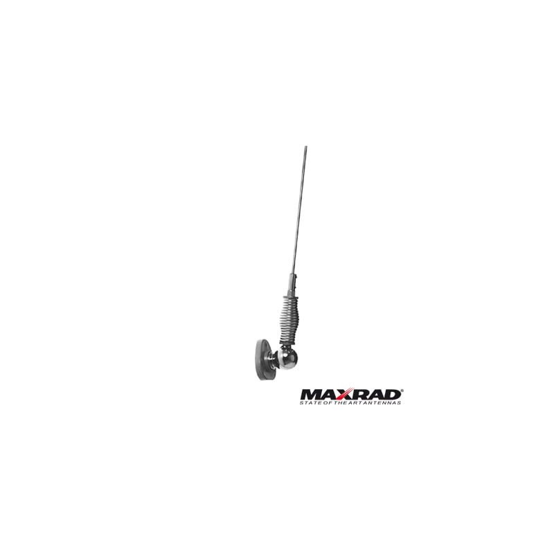 Antena móvil VHF, banda baja, rango de frecuencia 30 - 54 MHz