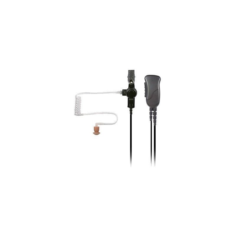 Micrófono de solapa con audífono discreto para HYT TC-610P, TC-780, PD-702, PD-706, PD-782, PD-785, PD-786, PT-580.