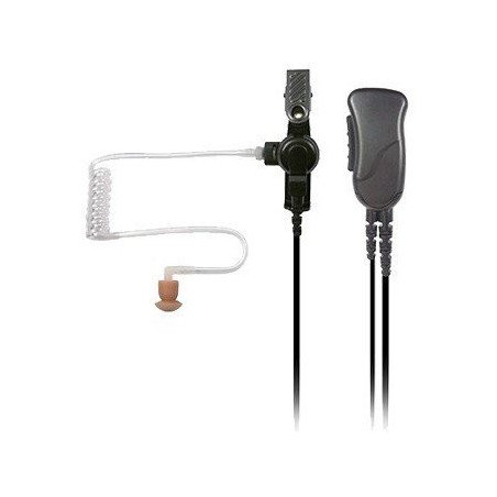 Micrófono de solapa con audífono discreto para HYT TC-610P, TC-780, PD-702, PD-706, PD-782, PD-785, PD-786, PT-580.