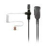 Micrófono de solapa con audífono discreto para HYT TC-610P, TC-780, PD-702, PD-706, PD-782, PD-785, PD-786, PT-580.