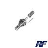 Conector STM hembra para panel en d-plano, de anillo plegable para RG-174/u.