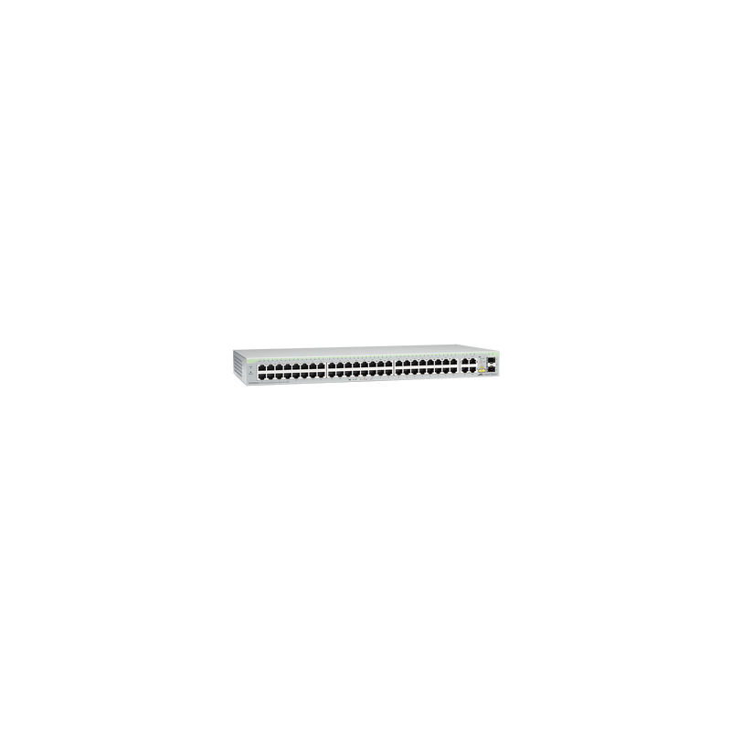 Switch WebSmart de 48 puertos 10/100 Mbps + 2 puertos 10/100/1000 Mbps + 2 SFP gigabit combo