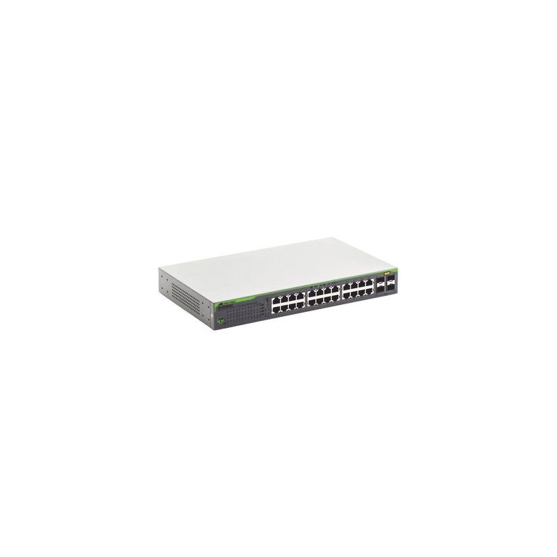 Switch Gigabit WebSmart de 24 puertos 10/100/1000 Mbps (4 x Combo) + 4 puertos gigabit SFP (Combo)