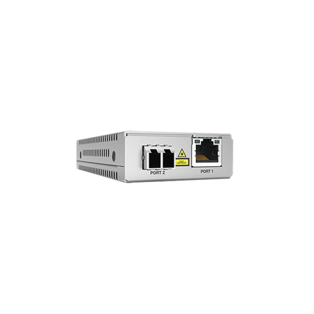 Convertidor de medios gigabit ethernet a fibra óptica, conector LC, multimodo (MMF), distancia de 220 hasta 500 m