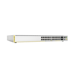 Switch Capa 3, 24 puertos 10/100/1000Mbps + 4 puertos SFP 1G (actualizable a SFP+ 10GB), fuente de alimentación simple