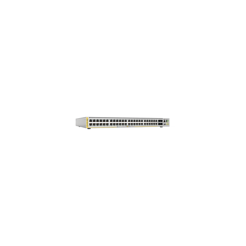 Switch Capa 3, 48 puertos 10/100/1000Mbps + 4 puertos SFP 1G (actualizable a SFP+ 10GB), fuente de alimentación simple Switch Capa 3, 48 puertos 10/100/1000Mbps + 4 puertos SFP 1G (actualizable a SFP+ 10GB), fuente de alimentación simple