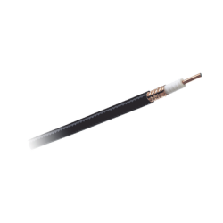 Cable coaxial Heliax de 1-1/4". Cobre corrugado. 100% Blindado. Retazo de 20 metros