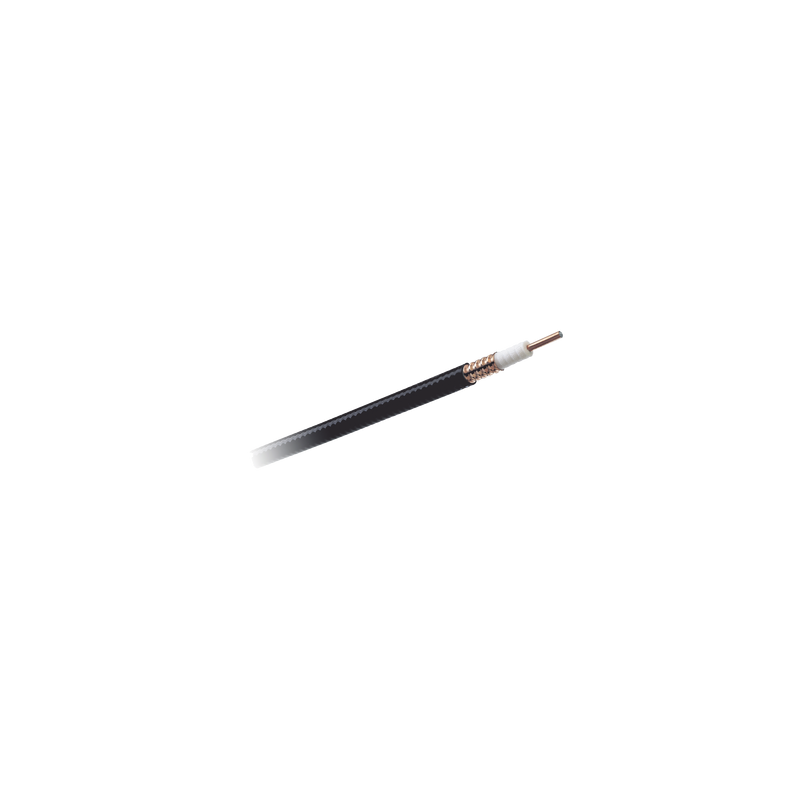 Cable coaxial Heliax de 1-1/4". Cobre corrugado. 100% Blindado. Retazo de 20 metros