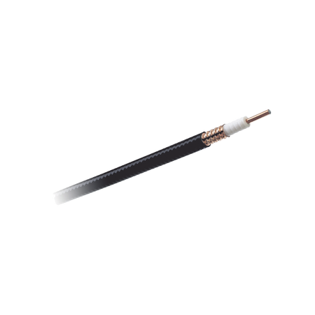 Cable coaxial Heliax de 1-1/4". Cobre corrugado. 100% Blindado. Retazo de 20 metros