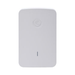Access point wifi CNPILOT e430h indoor Wall plate, doble banda, wave 2, antena beamforming, 4 puertos de salida (1x PoE gigabit