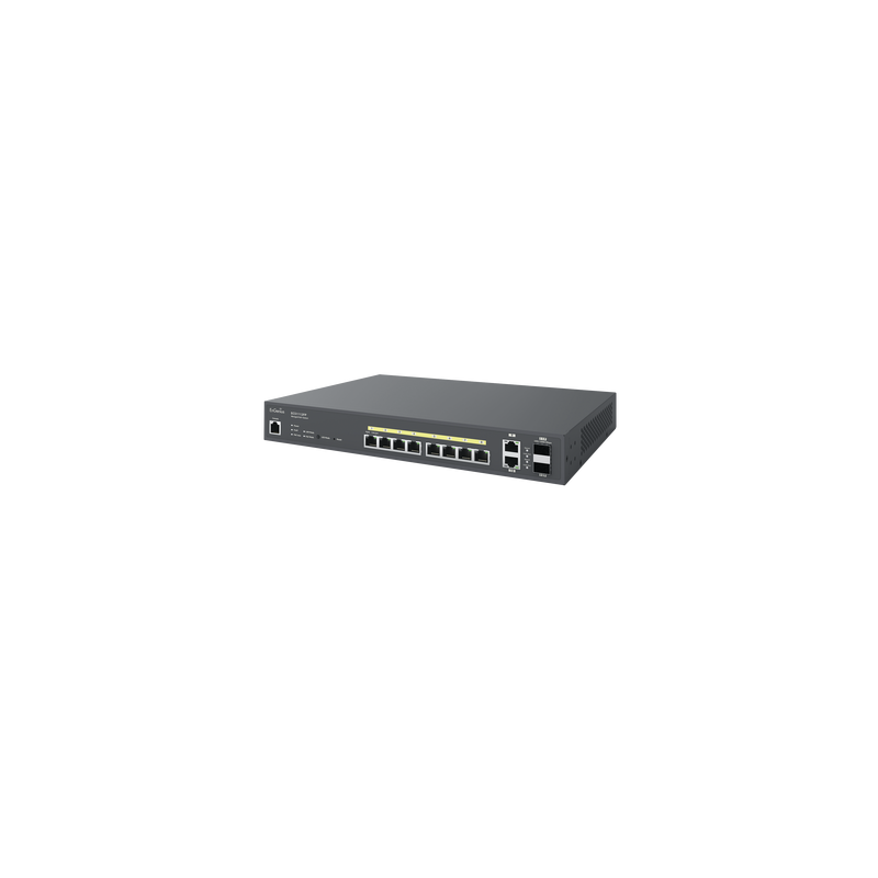 Switch PoE + gigabit 130w de 8 puertos gestionado en la nube