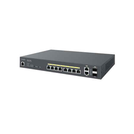 Switch PoE + gigabit 130w de 8 puertos gestionado en la nube