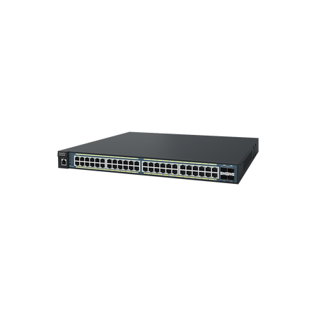 Switch administrable remoto EnGenius 48 puertos gigabit Poe+ con 4 puertos SFP de la serie neutrón