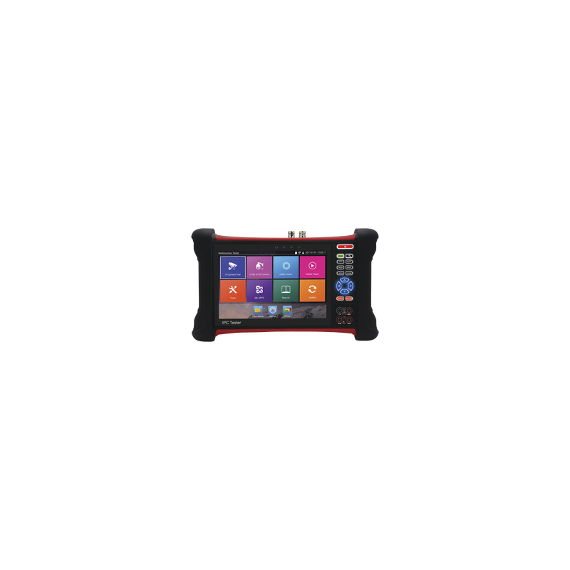 Probador de Vídeo Android con Pantalla LCD de 7 para IP ONVIF, HD-TVI 