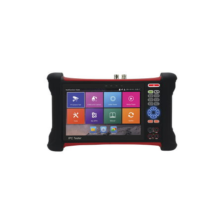 Probador de Vídeo Android con Pantalla LCD de 7 para IP ONVIF, HD-TVI 