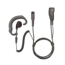 Micrófono de solapa estilo gancho para Icom ICF-50, 60, 3161, 4161, 30