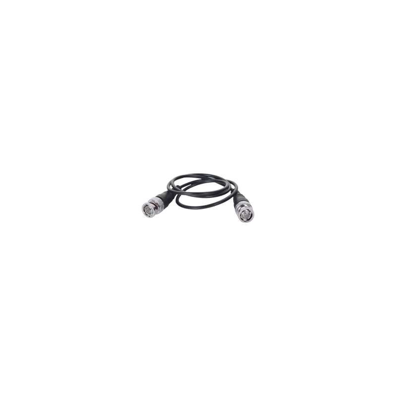 Cable coaxial armado con conector BNC y longitud de 60 cm, optimizado 
