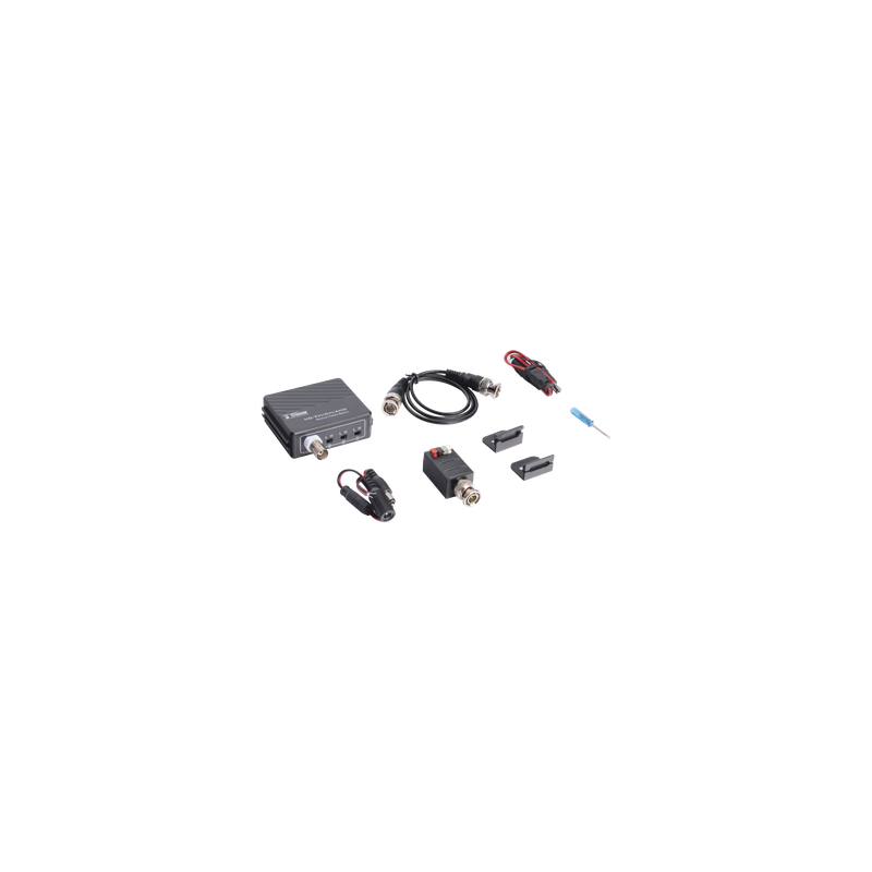 kit de largo alcance de 400 metros TVI compuesto por tt4501t + tt4501r, activo+activo, compatible 5/3/2/1 megapixel
