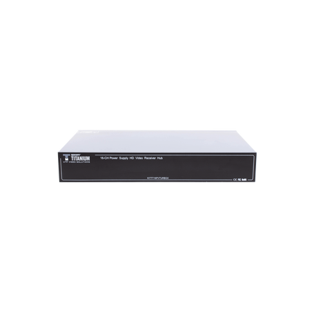 Transceptor activo de 16 canales, video+poder en un solo cable UTP, 150 metros en 4k, 200 metros en 5 MP