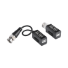 Kit de transceptores (baluns) con terminales tipo tornillo, resolución 4k, cable flexible coaxial blindado, coaxitron, audio por