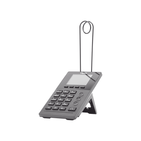 Teléfono IP para call center para 2 líneas SIP con soporte para diadem