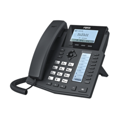 Teléfono IP Empresarial Para 6 Líneas SIP con Voz HD con 2 Pantallas L