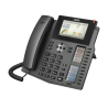 Teléfono IP Empresarial con 6 Cuentas SIP, Voz HD, 3 Pantallas LCD a C