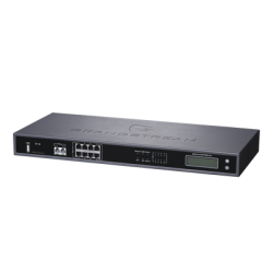Conmutador GrandStream IP-pbx de 8 puertos fxo 2 fxs 100 llamadas simultaneas 800 usuarios doble puerto gigabit con PoE integrad