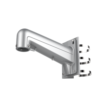 Montaje de Poste para PTZ HIKVISION, Color Plata