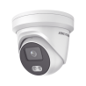 Turret IP 8 megapixel, imagen a color 24/7, lente 2.8 mm, luz blanca 3