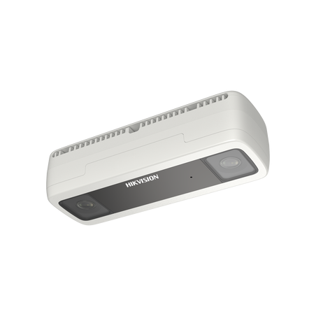 Cámara IP dual 2 megapixel, lente 2 mm, conteo de personas, PoE, exter