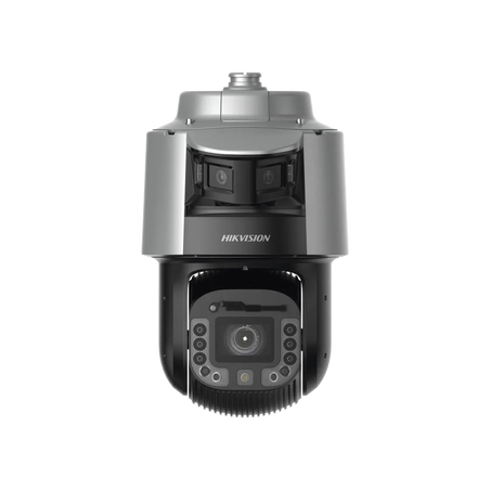 Cámara [TandemVu] Domo PTZ IP 4 Megapixel con Cámara Panorámica 180 de