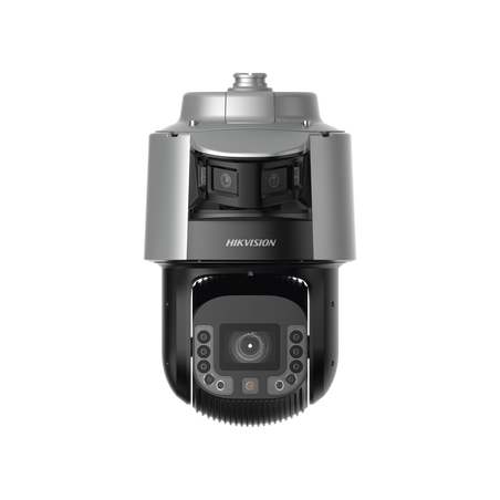 [TandemVu] Domo PTZ IP 4 Megapixel con Cámara Panorámica 180º de 6 Megapixel, 42X Zoom, 300 mts IR y 30 mts Luz Blanca, IP67, IK
