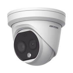 Cámara Turret IP dual, térmica 1.8 mm (160 x 120), óptico 2 mm (4 mega