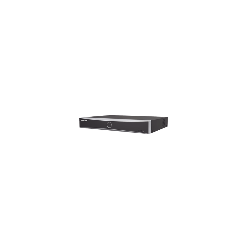 NVR 12 Megapíxel (4K), 8 canales IP, 8 Puertos PoE+, Reconocimiento Facial, AcuSense (Evita Falsas Alarmas), 1 Bahías de Disco D