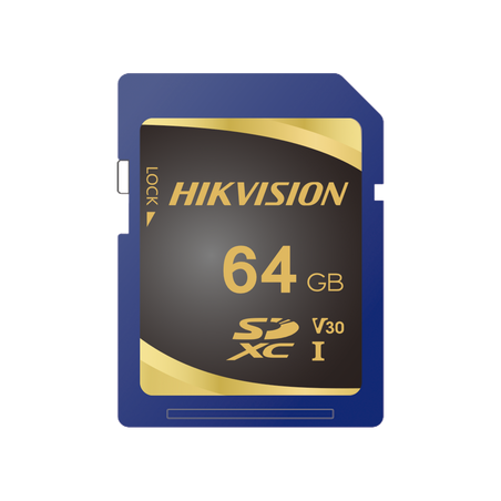 Memoria SD clase 10 de 64 GB, especializada para videovigilancia