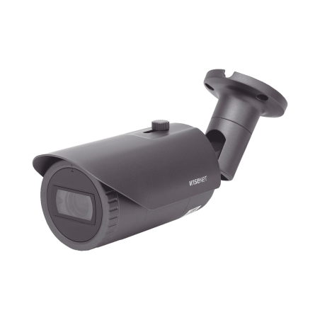 Cámara IP tipo bala antivandálica 5 megapíxel, lente varifocal 3.2 - 10mm, IR 30m, WDR 120db, IP66, h.265 & Wisestream