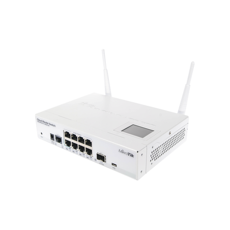 Switch Inalámbrico 2.4GHz 802.11B/G/N, 8 Puertos 10/100/1000Mbps, 1 puerto 1000BASE-X SFP