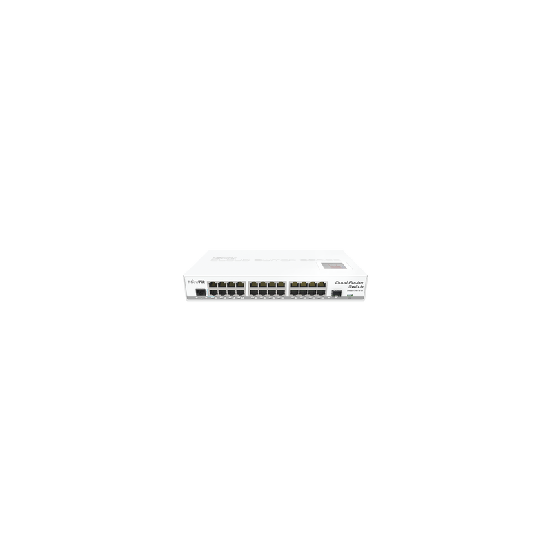 Cloud Router Switch CRS125-24G-1S-IN 24 Puertos Gigabit Ethernet y 1 Puerto SFP, para Escritorio