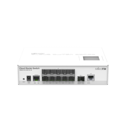 Cloud router switch capa 3, 10 puertos SFP, 1 SFP+ (escritorio)