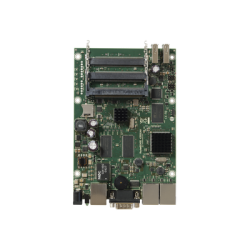 Board 5 slots minipci, 3 puertos 10/100/1000 Mbps, licencia nivel 5