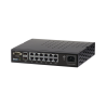 Switch WISP PoE Administrable de 12 puertos Gigabit + 2 SFP, 250W, entrada de 110-120VCA y 210-230VCA