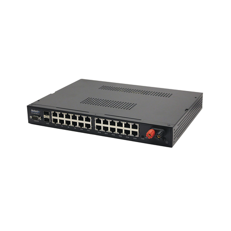 Switch WISP PoE Administrable de 24 puertos Gigabit + 2 SFP, entrada de 9-72VCD