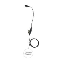 Micrófono de 1 cable serie LOC para Kenwood NX-340/320/420, TKD-340, T