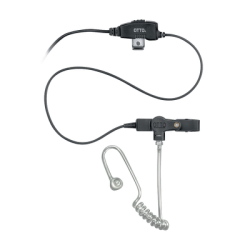 Kit de micrófono-audífono plus de 1 cable para Motorola dep550, dgp8050 elite, serie xpr3000/3500, serie APX3000/8000, dp2400/26