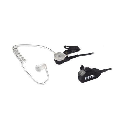 Kit de Micrófono-Audífono Comercial de 2 cables para Kenwood NX-340/320/420, TK-3230/3000/3402/3312/3360/3170