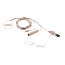 Kit de Micrófono-Audífono profesional de 3 cables Motorola PRO5150/535