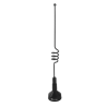 Antena Móvil UHF, Ajustables en Campo, Rango de Frecuencia 806 - 896 MHz.