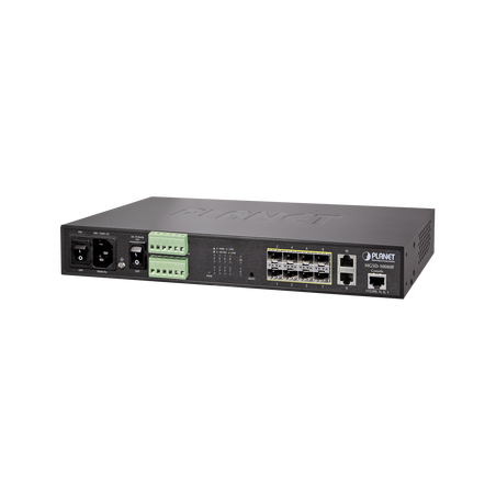 Switch Administrable L2, 8 puertos 100/1000X SFP, 2 puertos 10/100/1000T