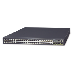 Switch Stack Administrable Capa 3 de 48 puertos 10/100/1000T + 4 puertos SFP 1000X